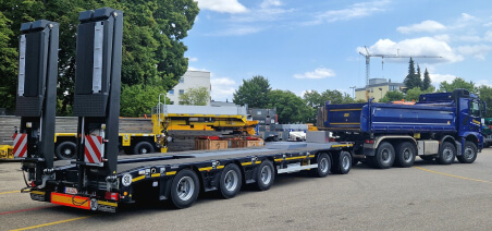 Přívěs TU-L Trailstar Goldhofer – ložná plocha a podvozek